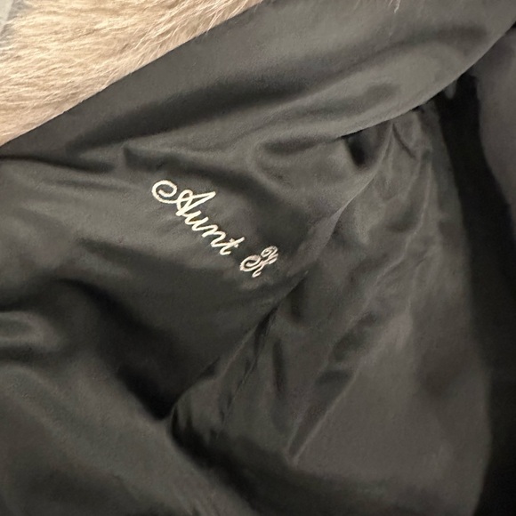 Saga Fox Real Fur Coat | Blue Frost Fox (Gray/Silver Tone) | Size M | Vintage - Picture 11 of 15